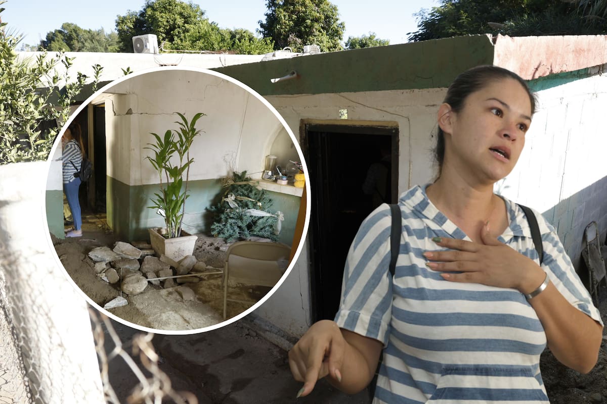 “No nos quedó nada... ni cepillo de dientes, no tenemos nada”: familia sigue sin hogar ni fecha de respuesta tras colapso de tubería que destruyó su casa en Hermosillo