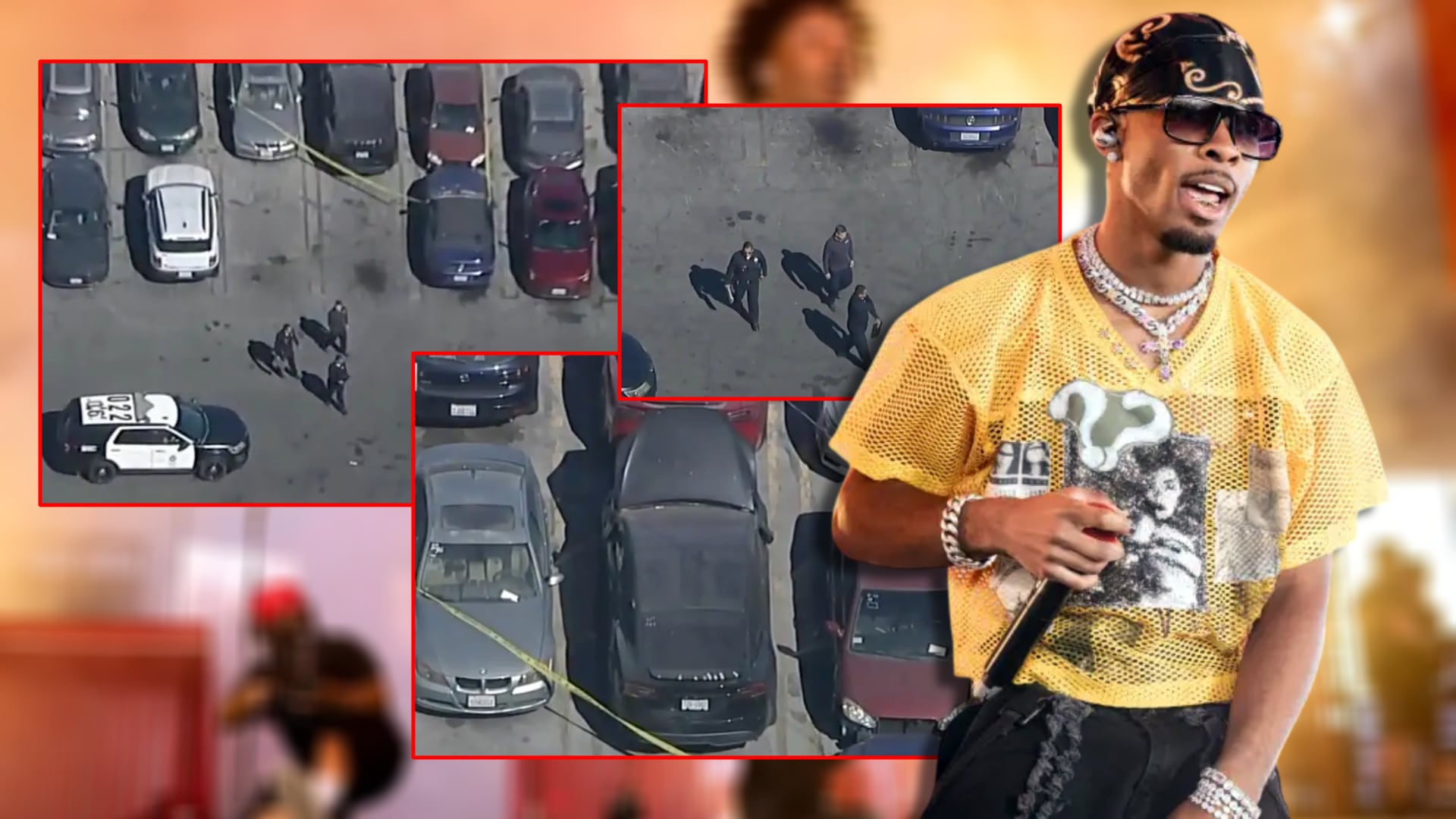 Encuentran cuerpo descompuesto en un Tesla abandonado registrado a nombre del cantante D4vd. FOTO: Especial