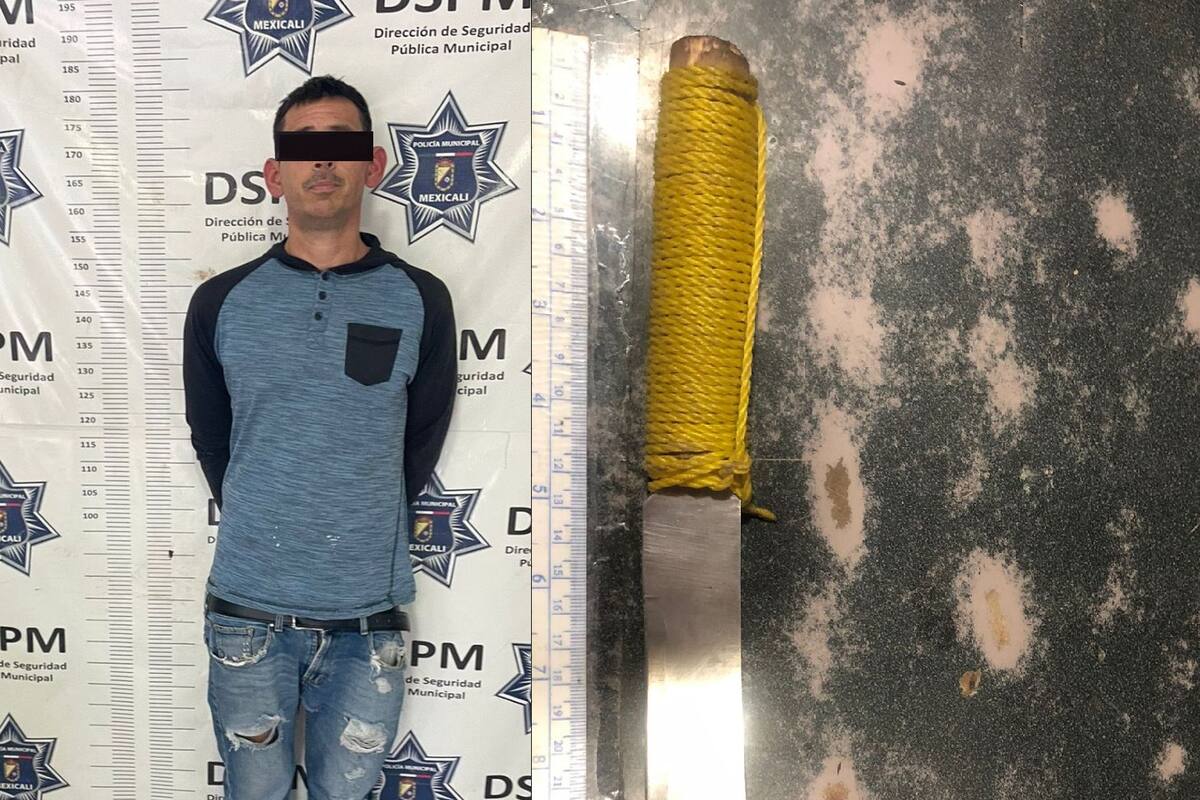 Arrestan a presunto asaltante tras infracción