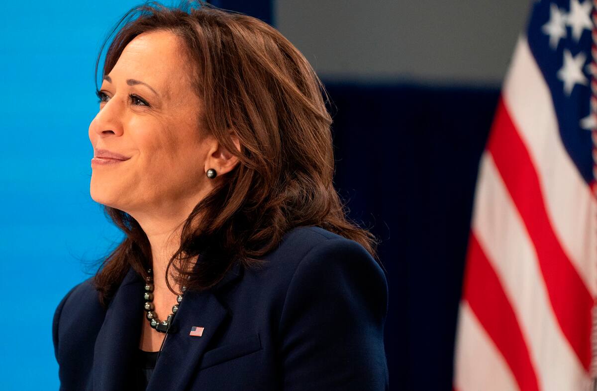 Kamala Harris, vicepresidenta de Estados Unidos. | Crédito: EFE/EPA/LEIGH VOGEL / POOL/Archivo