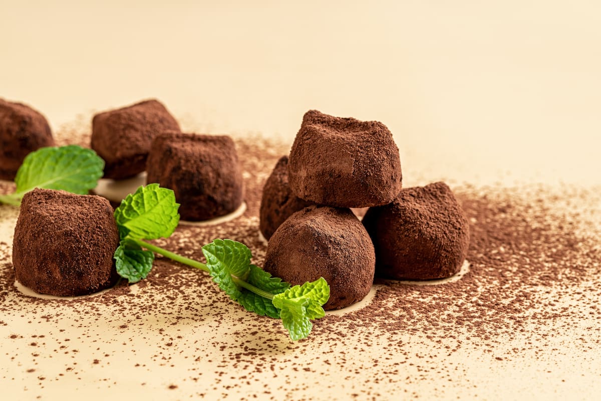 Trufas de chocolate