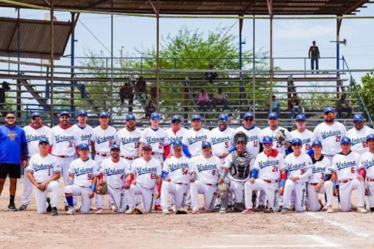 Liga Urbana de Mexicali revive en el Estatal de Béisbol tras barrer a la Noroeste