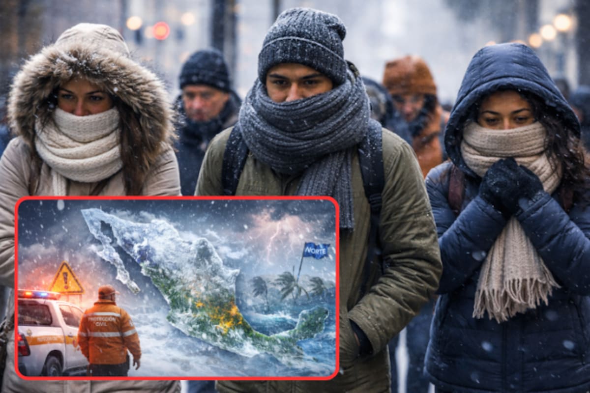 Protección Civil alerta por Frente frío 27, masa de aire polar y segunda tormenta invernal activan lluvias intensas, posible nieve y evento de “Norte” en gran parte de México: se emite un llamado urgente a la población