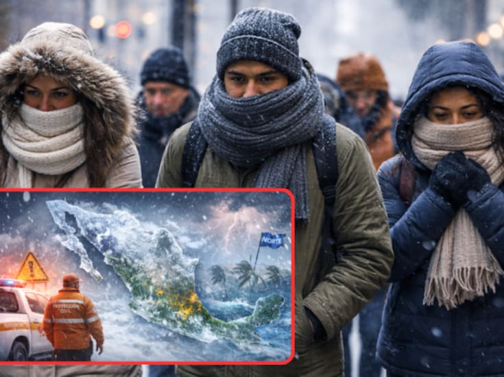 Protección Civil alerta por Frente frío 27, masa de aire polar y segunda tormenta invernal activan lluvias intensas, posible nieve y evento de “Norte” en gran parte de México: se emite un llamado urgente a la población
