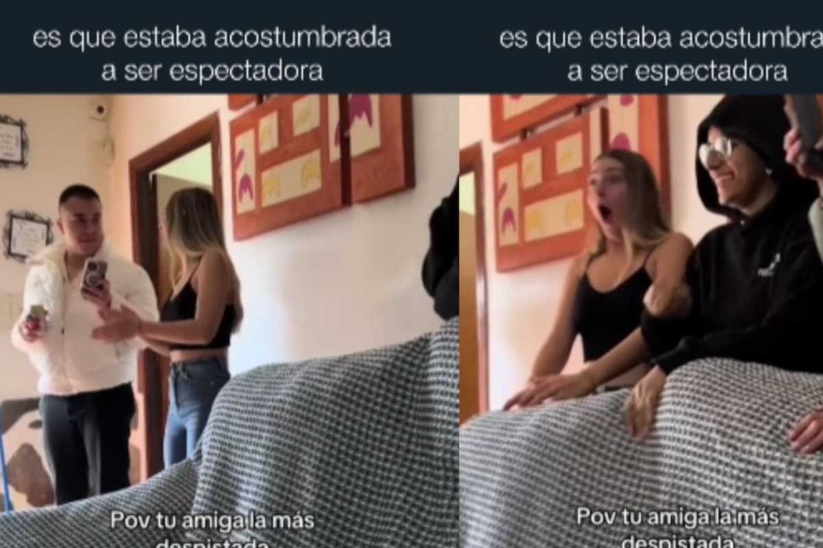 “Es que estaba acostumbrada a ser espectadora”: Sus amigos y su pareja le preparan una sorpresa, pero ella piensa que es para alguien más