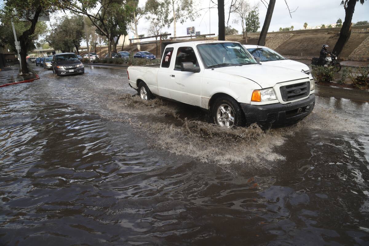 Pronostican cuatro días de lluvia para Tijuana
