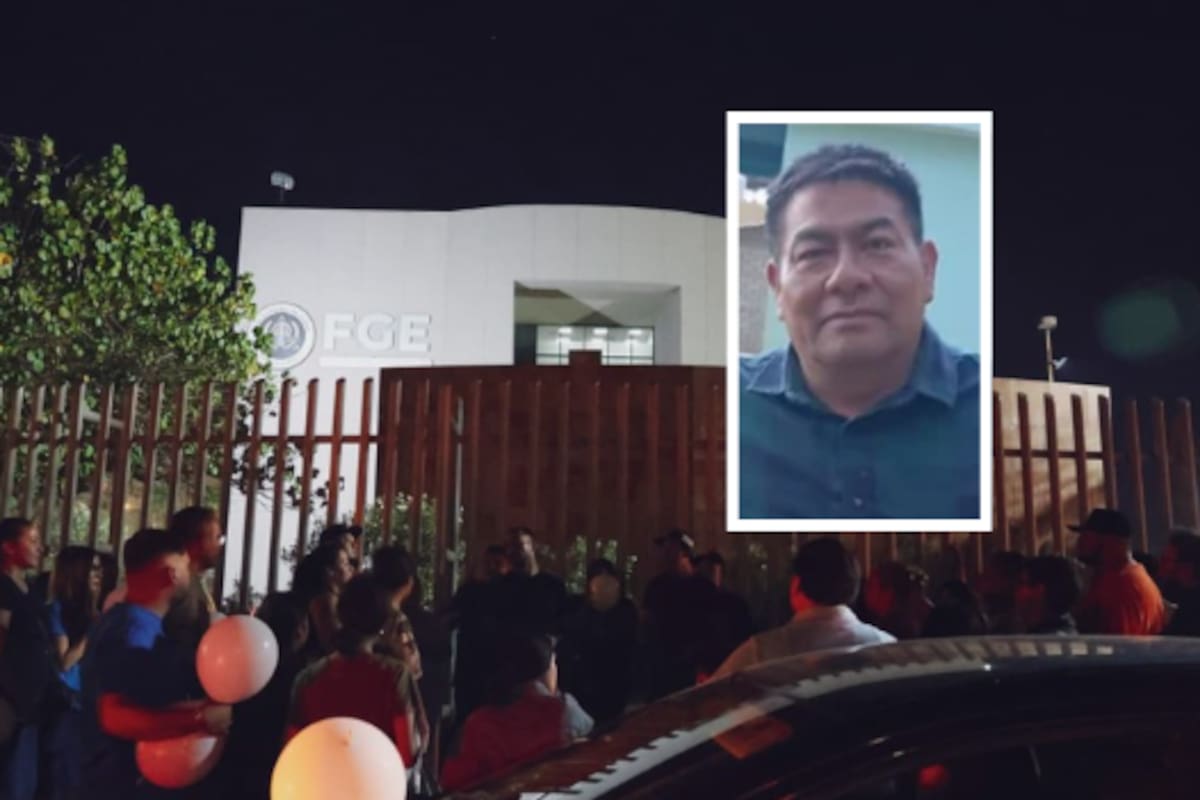 Taxistas de plataforma realizan caravana en homenaje a Flaviano, conductor de DiDi brutalmente asesinado por tres adolescentes en Mexicali