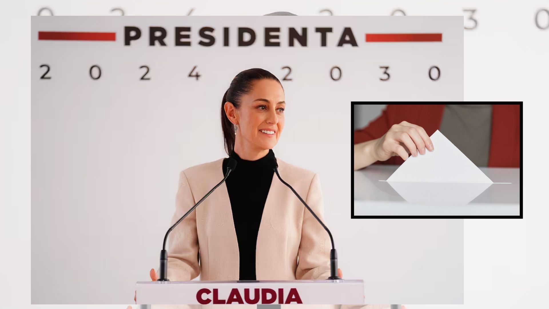 Oficialmente Sheinbaum es declarada como próxima presidenta de México con el 59.7% de los votos totales