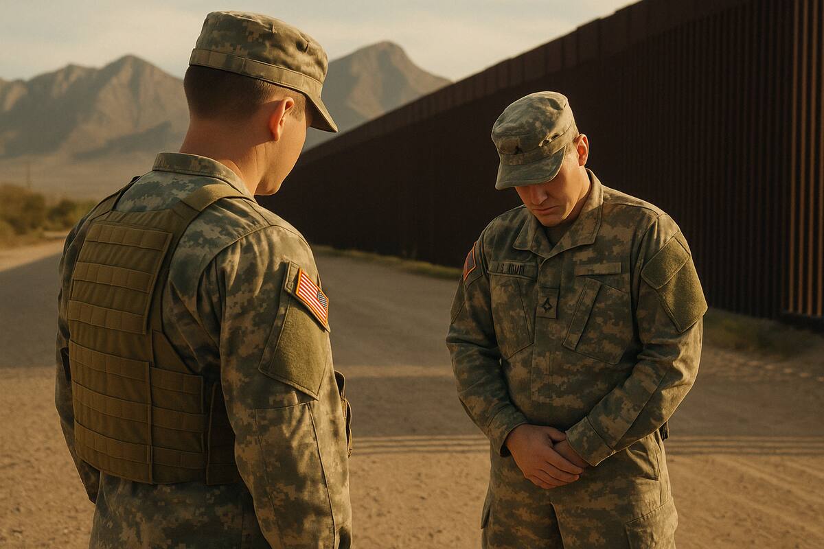 Mueren dos militares en accidente en Nuevo México durante misión en la frontera con México