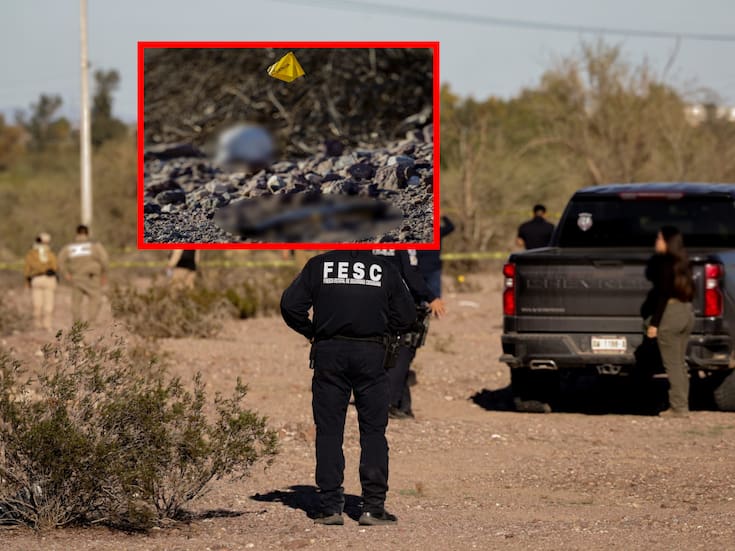 Localizan 14 restos humanos en zona desértica