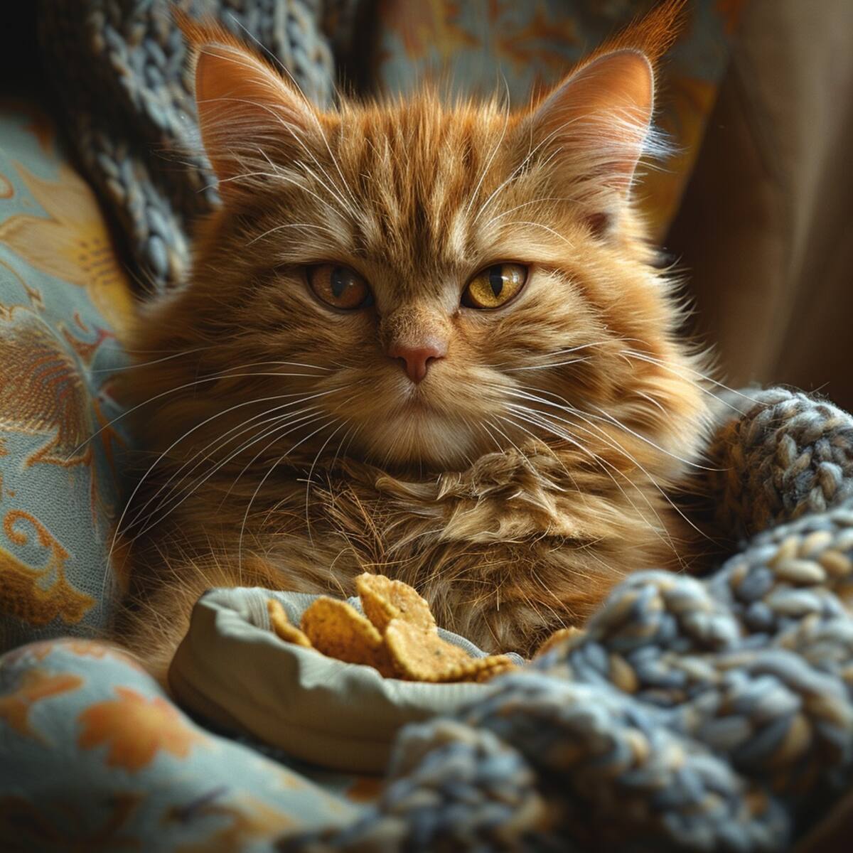 Garfield como un gatito de la vida real según la IA