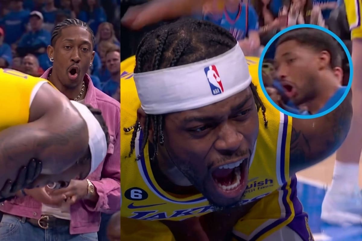 ¡Se le salió el hueso! Jarred Vanderbilt de los Lakers sufre escalofriante lesión en la mano durante los Playoffs de la NBA (VIDEO)