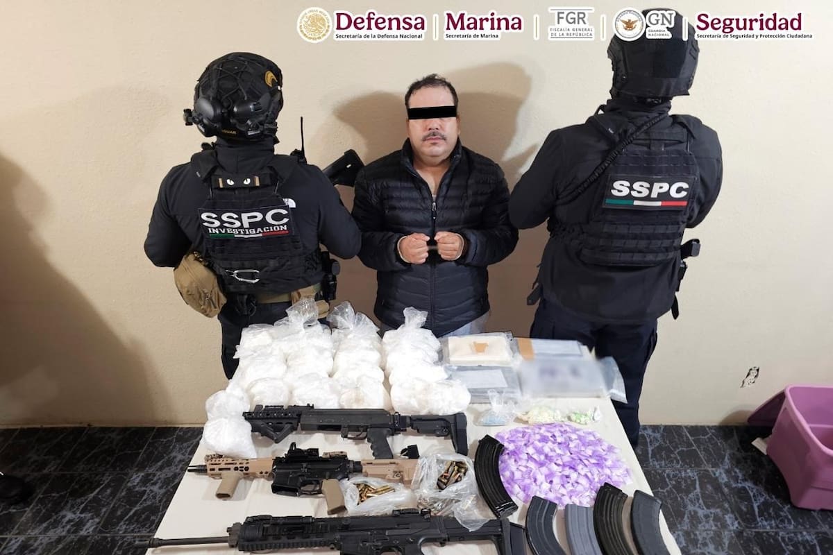 Cae operador de ‘Los Aquiles’ en operativo