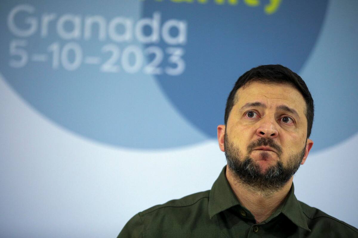 Imagen de Archivo del presidente de Ucrania, Volodímir Zelenski.|EFE