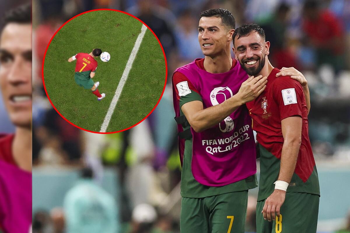 ¿Cristiano Ronaldo quiso robarle el gol a Bruno Fernandes? El "8" de Portugal apaga toda polémica