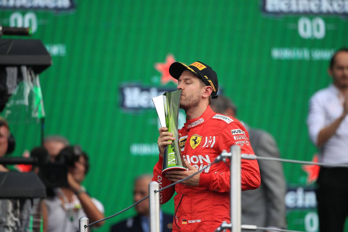 A Sebastian Vettel no le gustó tanto el GP de México