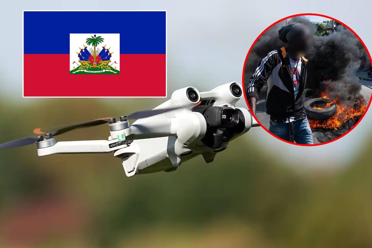 Drones matan a más de 100 miembros de bandas criminales en Haití; así los abaten en 2 días