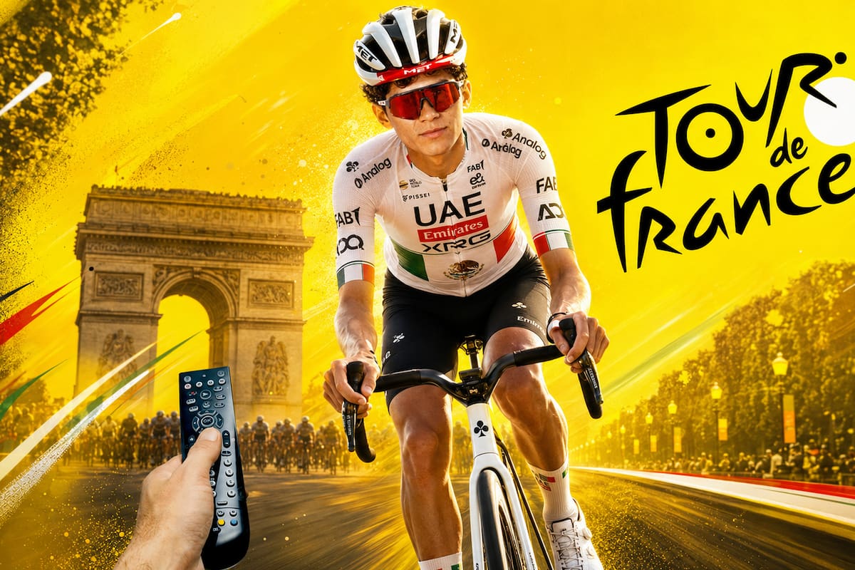 Isaac del Toro: ¿Dónde y a qué hora ver EN VIVO al mexicano en la etapa 21 del Tour de Francia 2026?