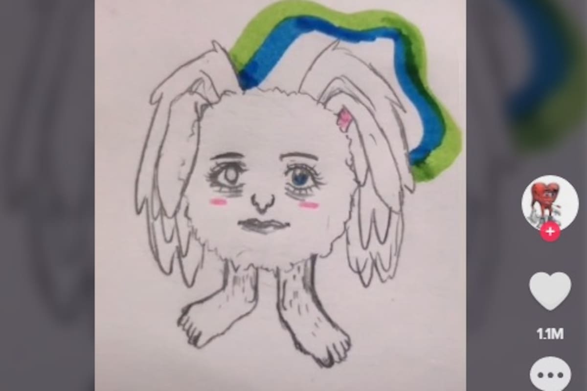 Artista con esquizofrenia hace dibujos de las alucinaciones que sufre