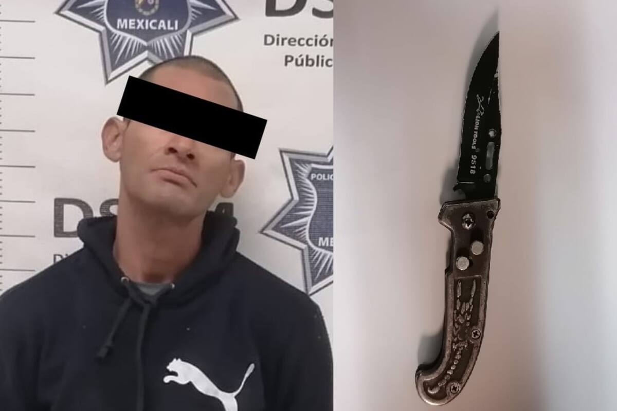Hombre es detenido con arma prohibida y orden activa por robo de vehículo