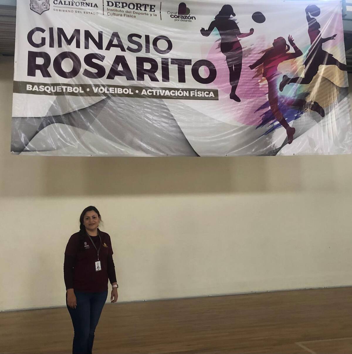 Elsa Rubio Reyes, delegada del INDE BC en Rosarito.