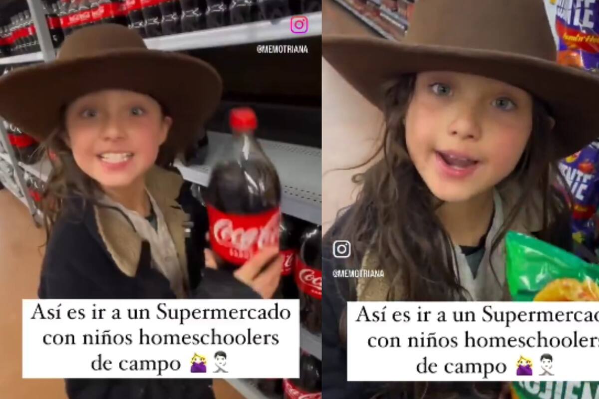 “Diabetes, derrame cerebral”: Niña se vuelve viral por ir al súper y mencionar las enfermedades que provocan algunos productos