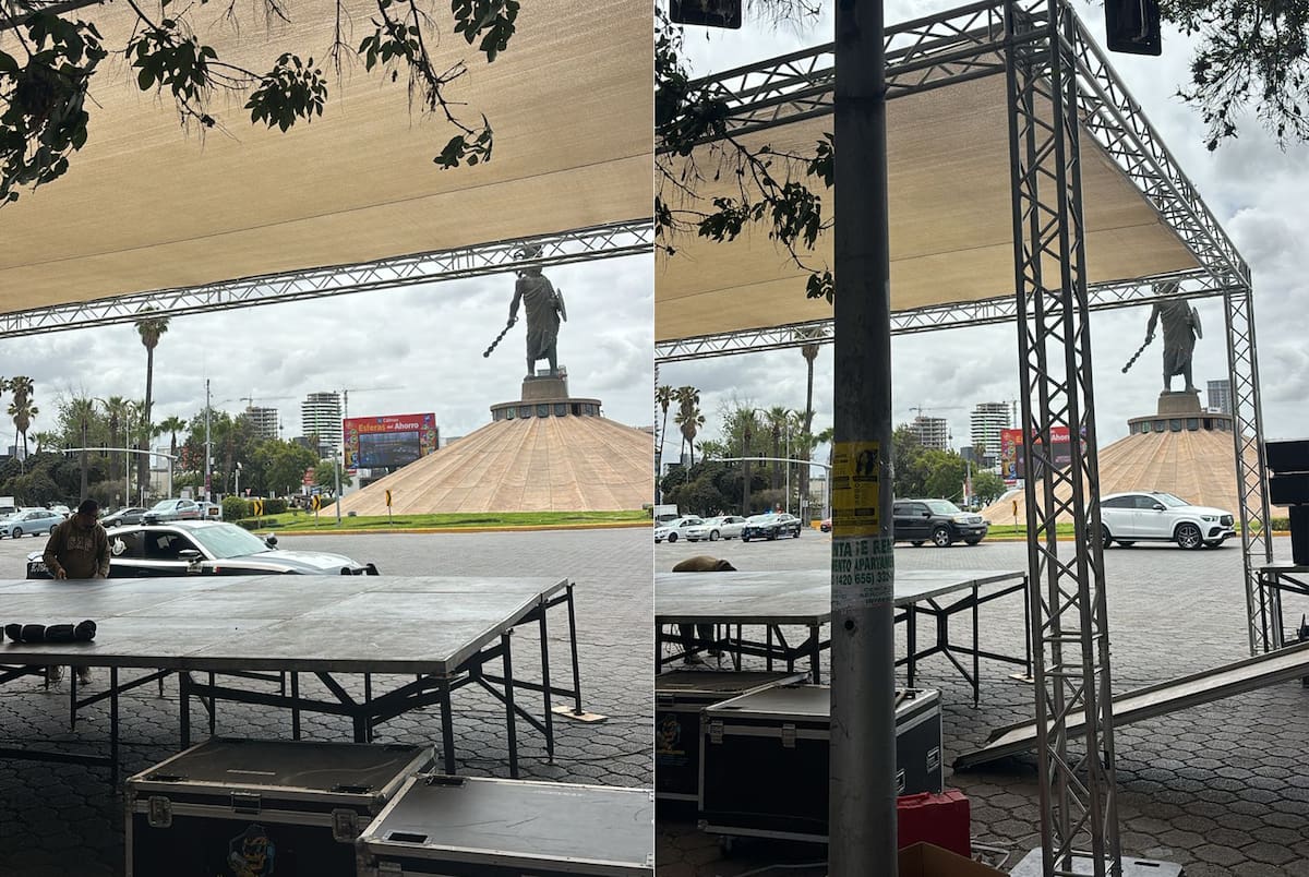 Integrantes del grupo aseguraron que camiones provenientes de Mexicali ya se trasladan hacia Tijuana para participar en la movilización. Foto: Lorena Salinas
