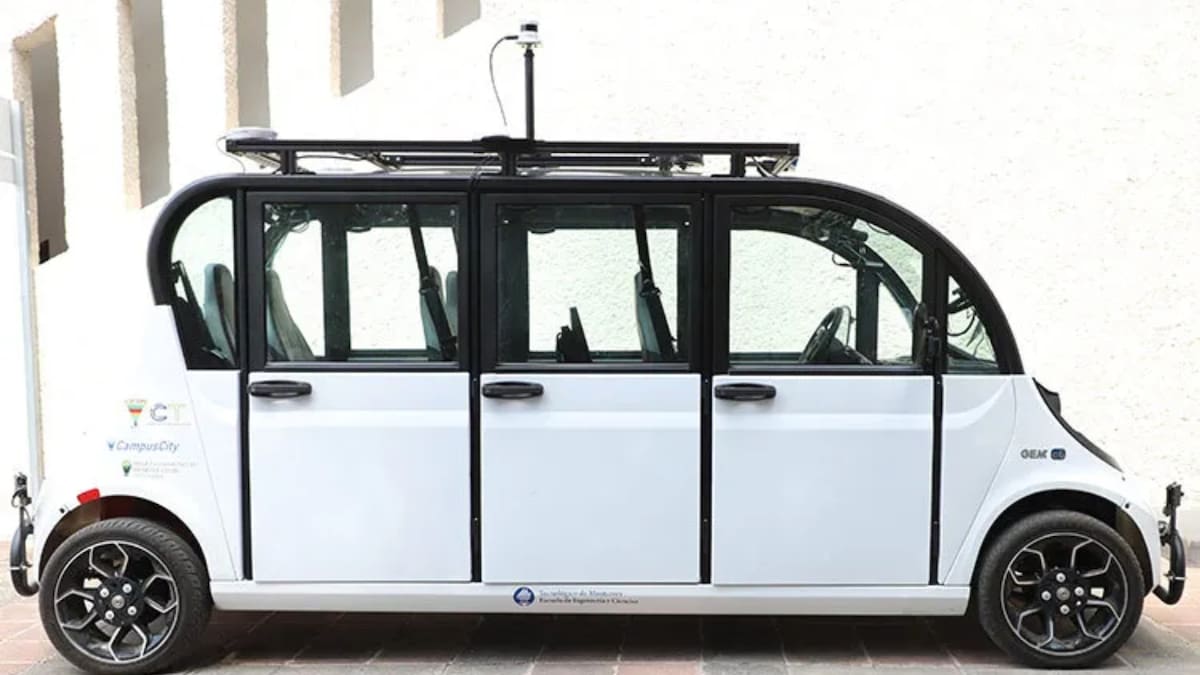 México avanza en movilidad autónoma: el Tec de Monterrey presenta el primer minibús sin conductor de uso público en América Latina y busca que circule antes del Mundial 2026, aunque aún falta aprobación legal