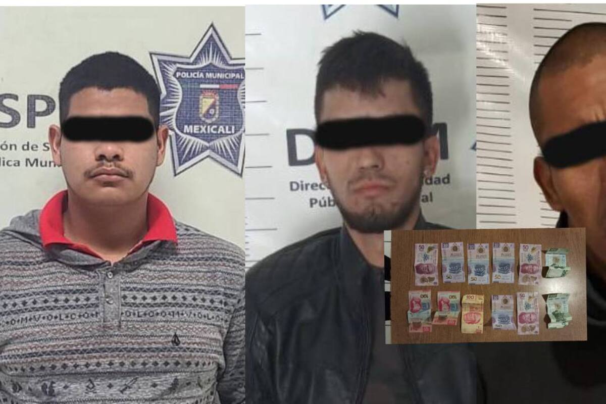 Tres detenidos por asaltos violentos