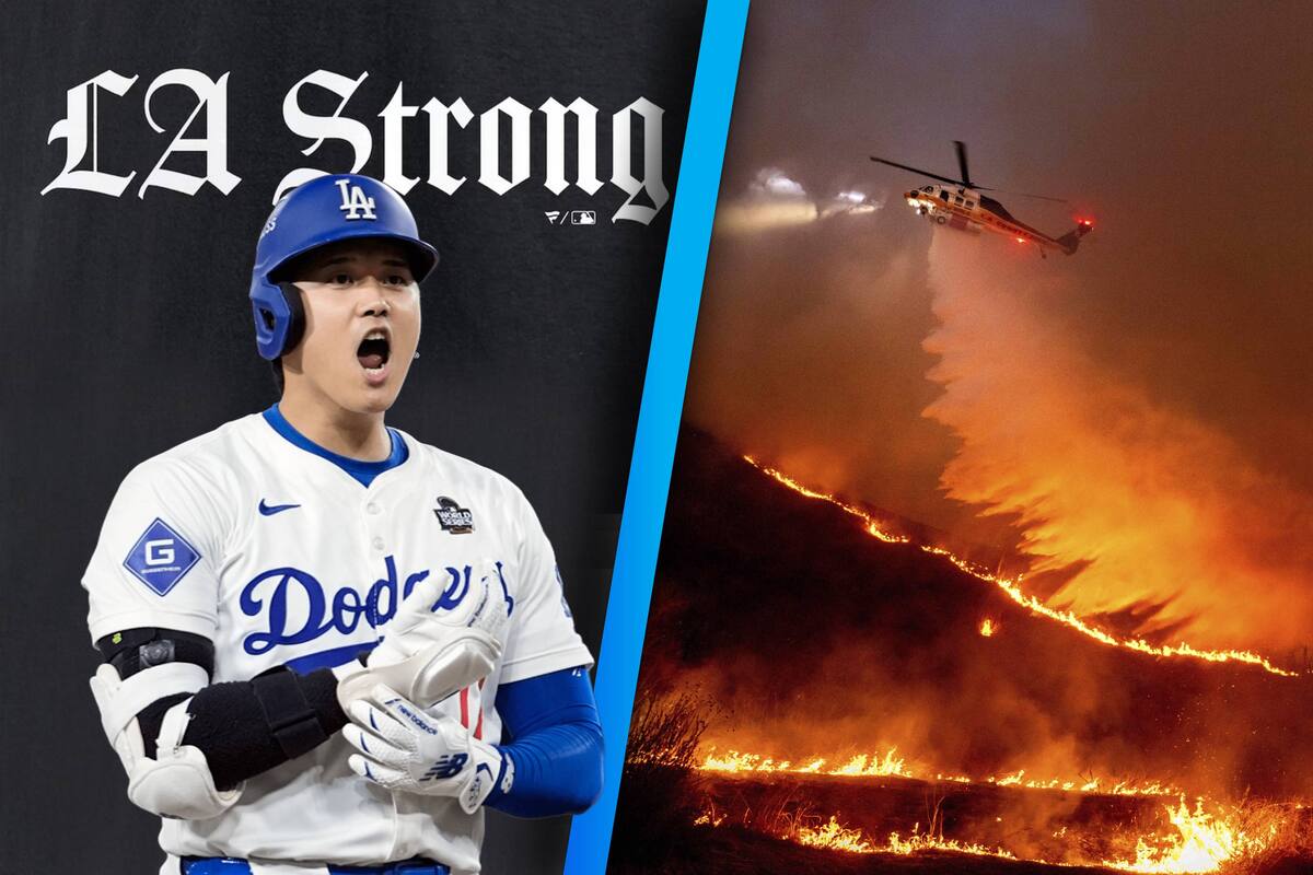 Shohei Ohtani dona medio millón de dólares a bomberos y afectados por los incendios en California