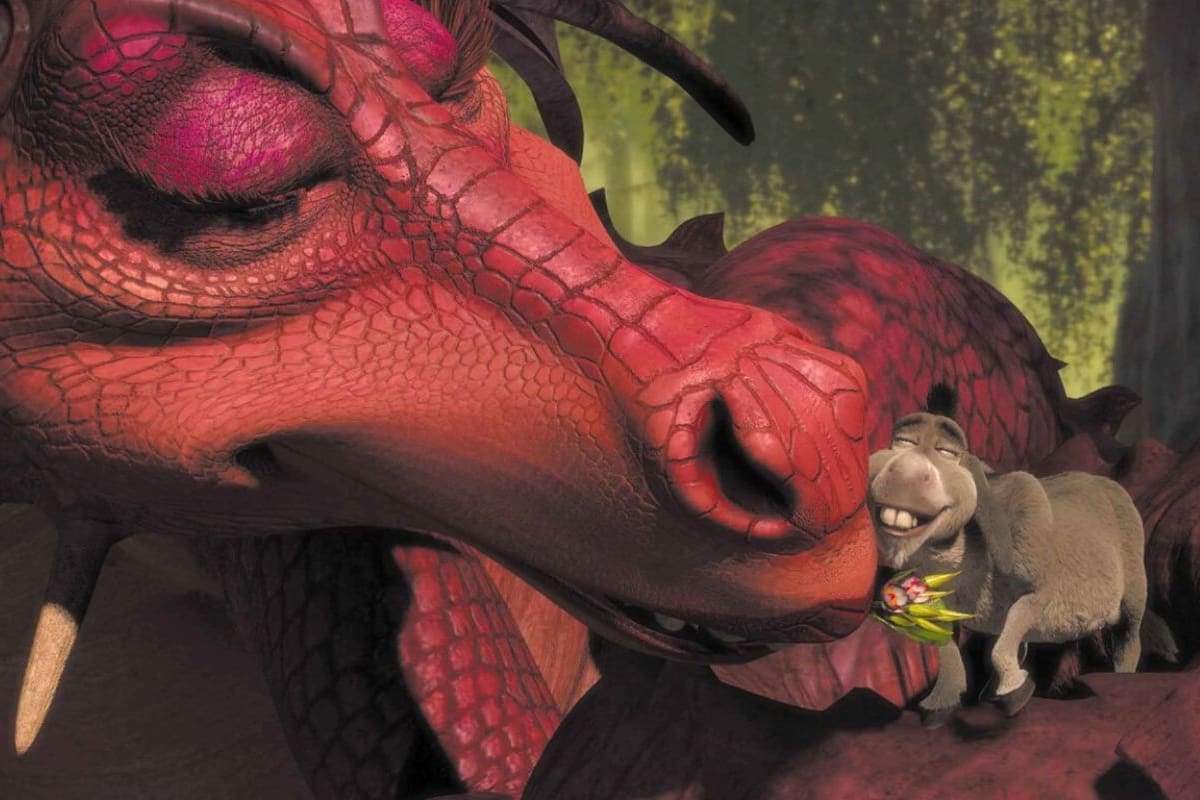 Shrek: ¿En qué se transformó la Dragona con la poción “Felices para siempre”?