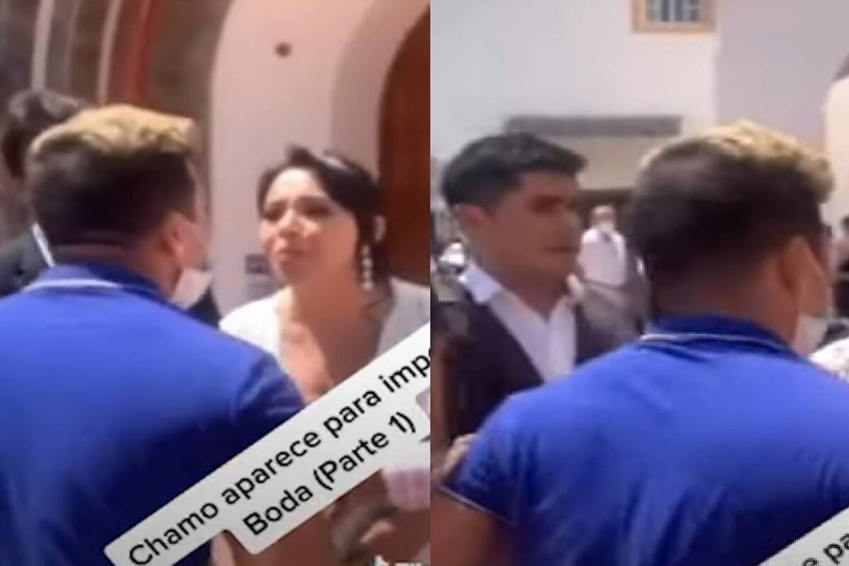 Exnovio se aparece en la boda ¿Qué decidió la novia?