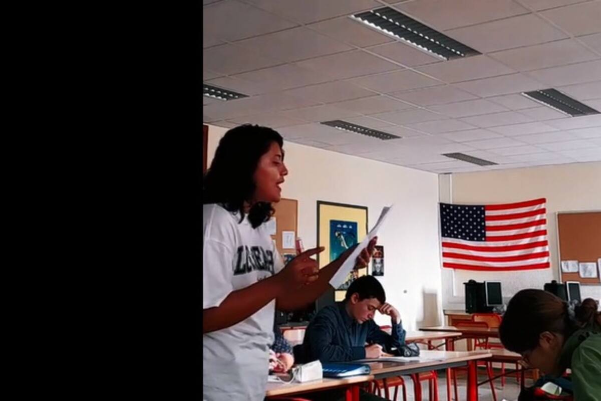 Maestra usa "chilanga banda" para practicar español con sus alumnos franceses