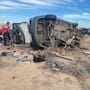 Choque frontal deja cinco muertos y cuatro lesionados en carretera San Luis-Golfo