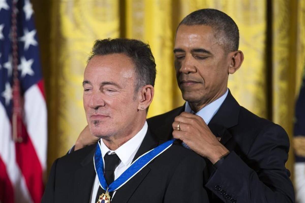 Presenta Spotify nuevo pódcast de Bruce Springsteen y Barack Obama