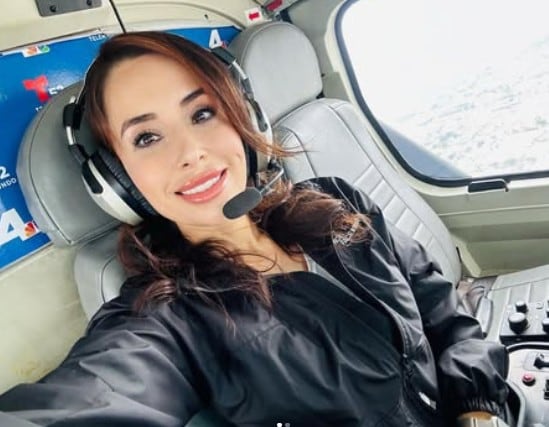 Eliana Moreno era periodista y fotoperiodista aérea, colaboradora de NBC4 y Telemundo 52, con años de experiencia en coberturas informativas desde helicóptero en el sur de California. | Crédito: Instagram @eli_in_the_heli