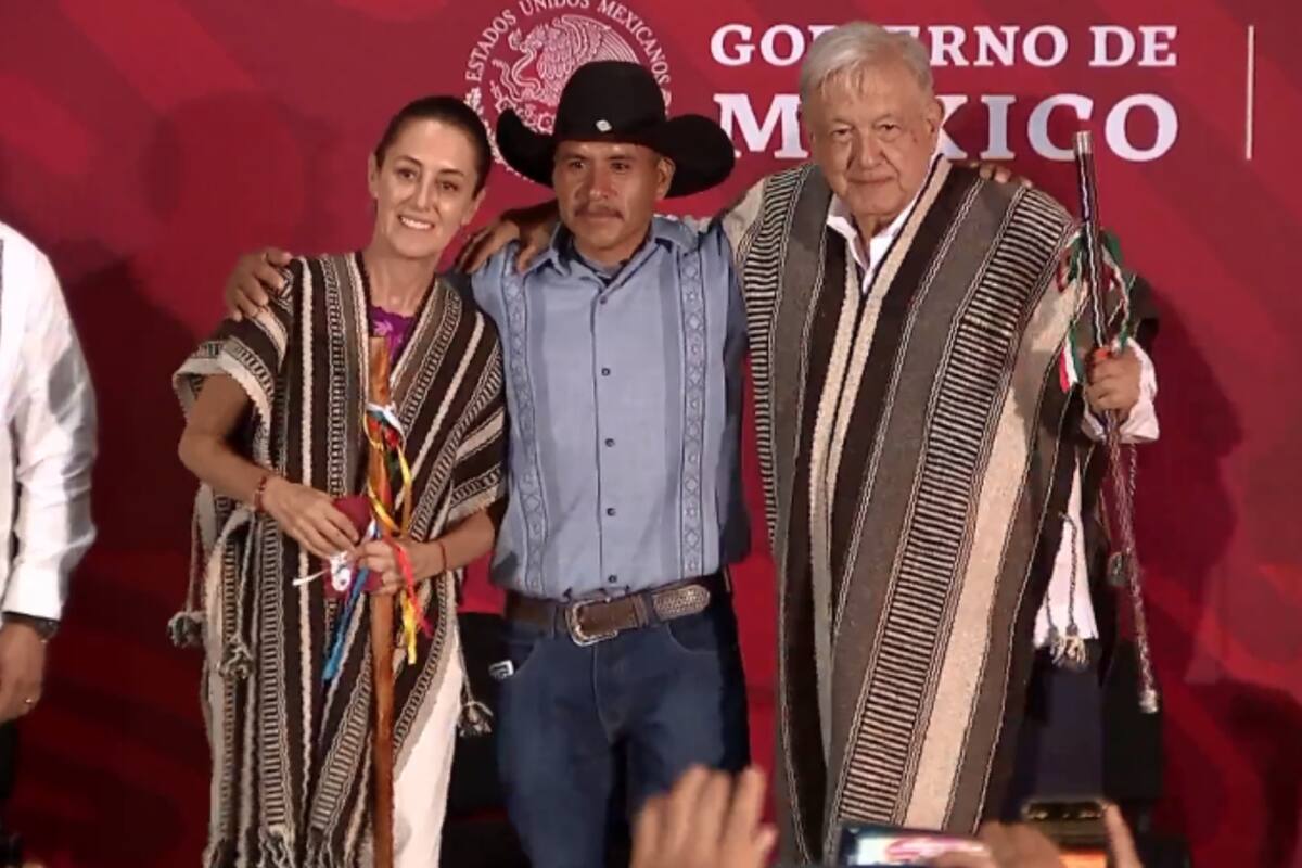 Inauguran camino artesanal en Oaxaca: AMLO y Sheinbaum