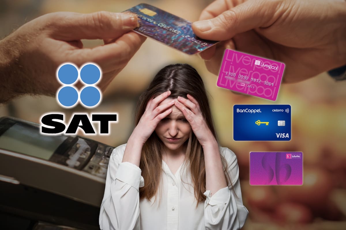 Ya es oficial: SAT multará a clientes con tarjetas de crédito de tiendas departamentales como Coppel, Liverpool y Suburbia si NO cumplen con esto