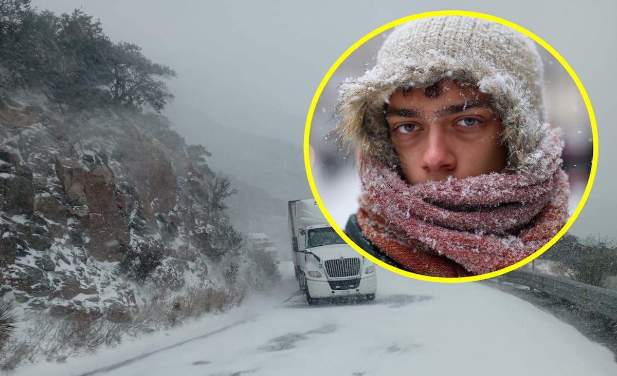 El SMN prevé un frente frío núm. 42 que afectará al noreste de México, generando lluvias aisladas, vientos fuertes y posible caída de nieve en sierras de Baja California y el norte de Sonora.