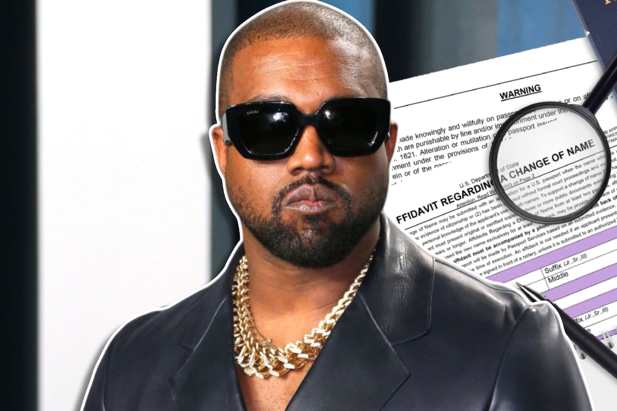 Aseguran que Kanye West cambió su nombre legalmente por segunda vez