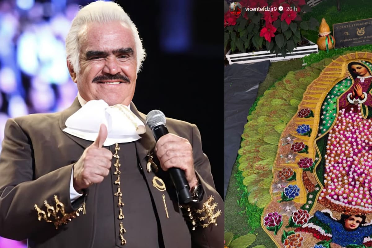 Vicente Fernández: así luce su tumba a cuatro años de su muerte