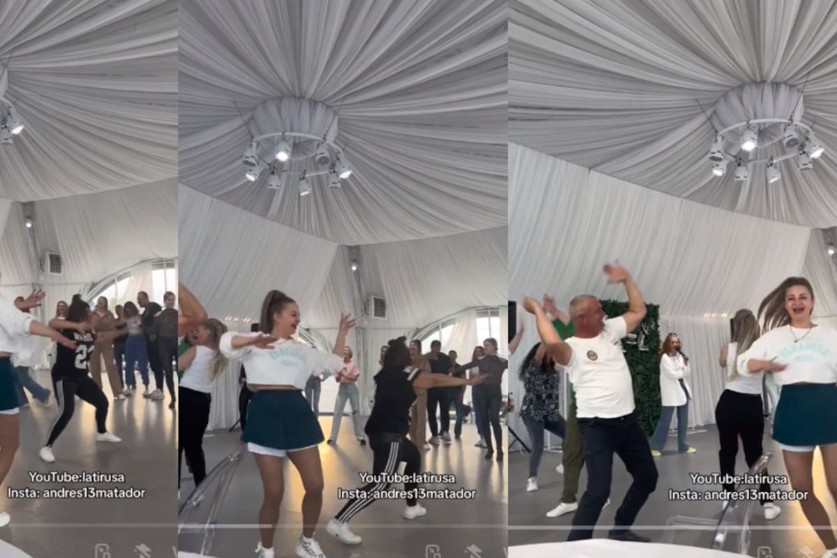 VIDEO | Rusos impactan en internet por su curiosa manera de bailar el reguetón