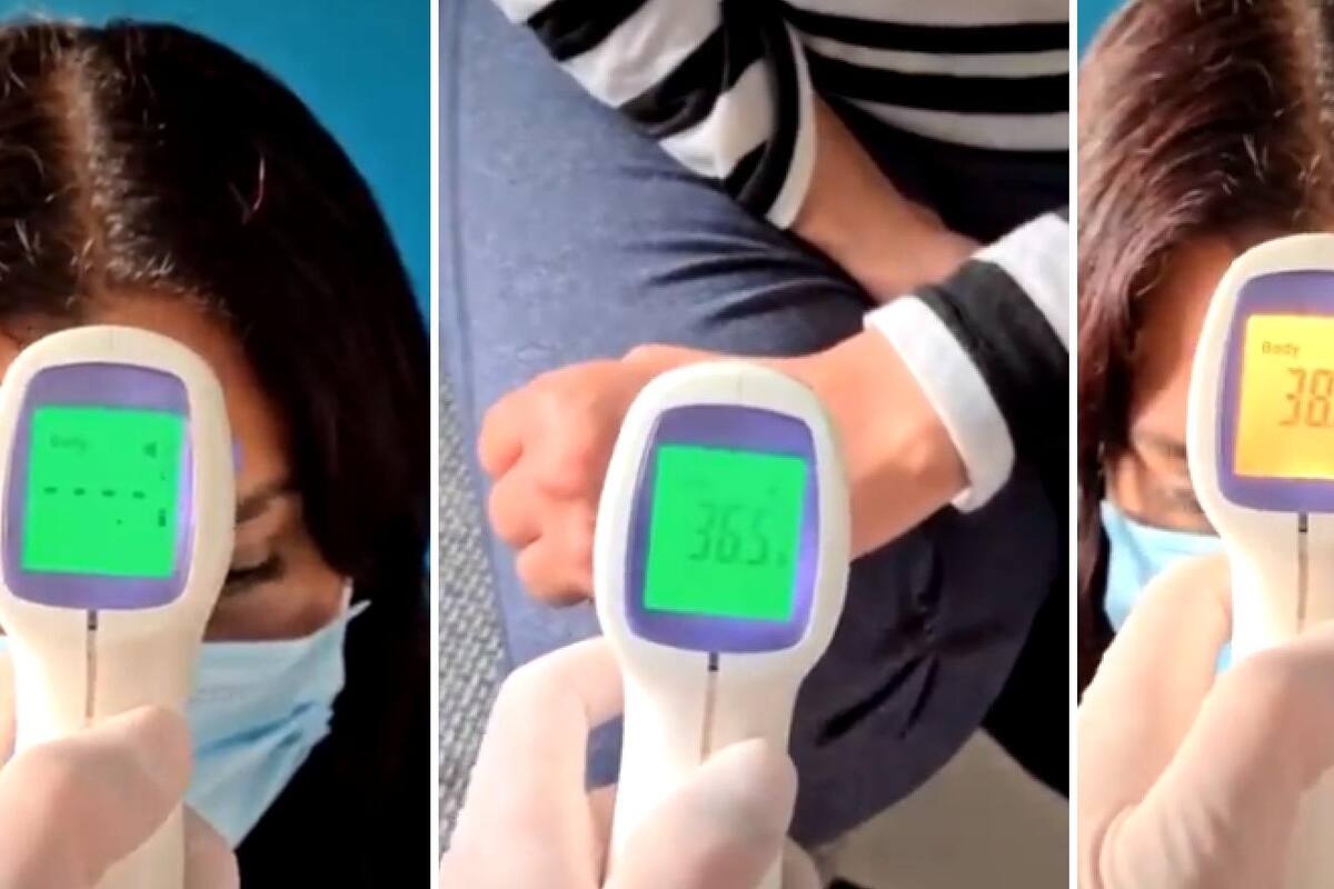Covid-19: Médicos piden tomar temperatura en frente y no en brazo tras revelador video