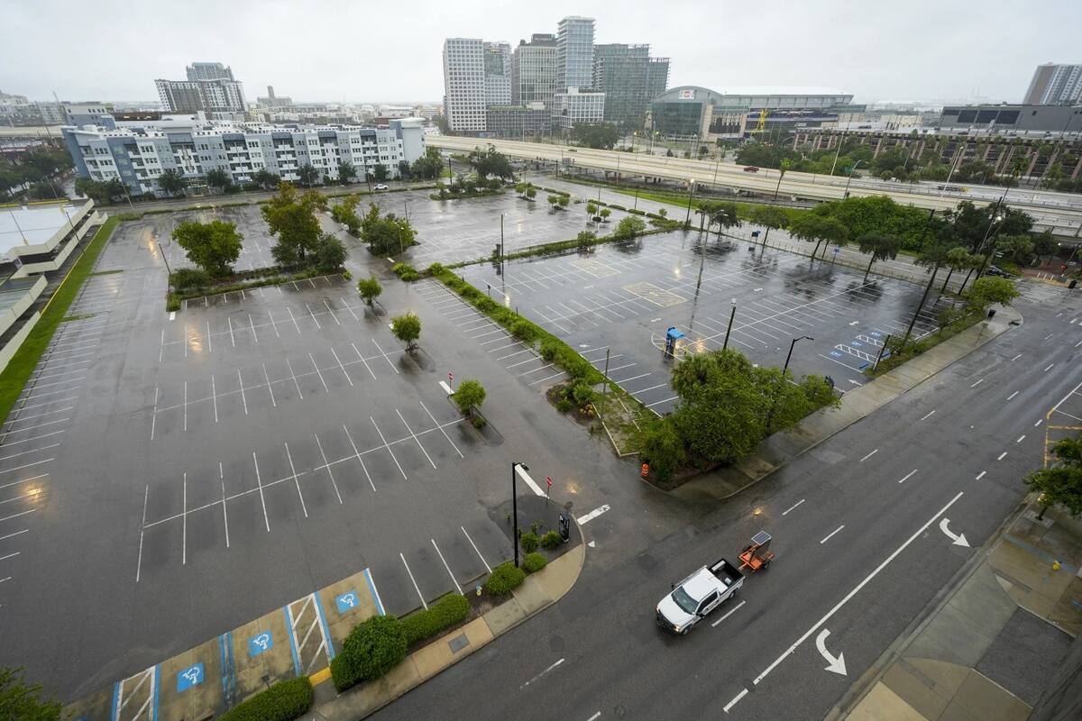 Tras evacuaciones ante la mortal llegada de "Milton", así luce Tampa. | Crédito: AP
