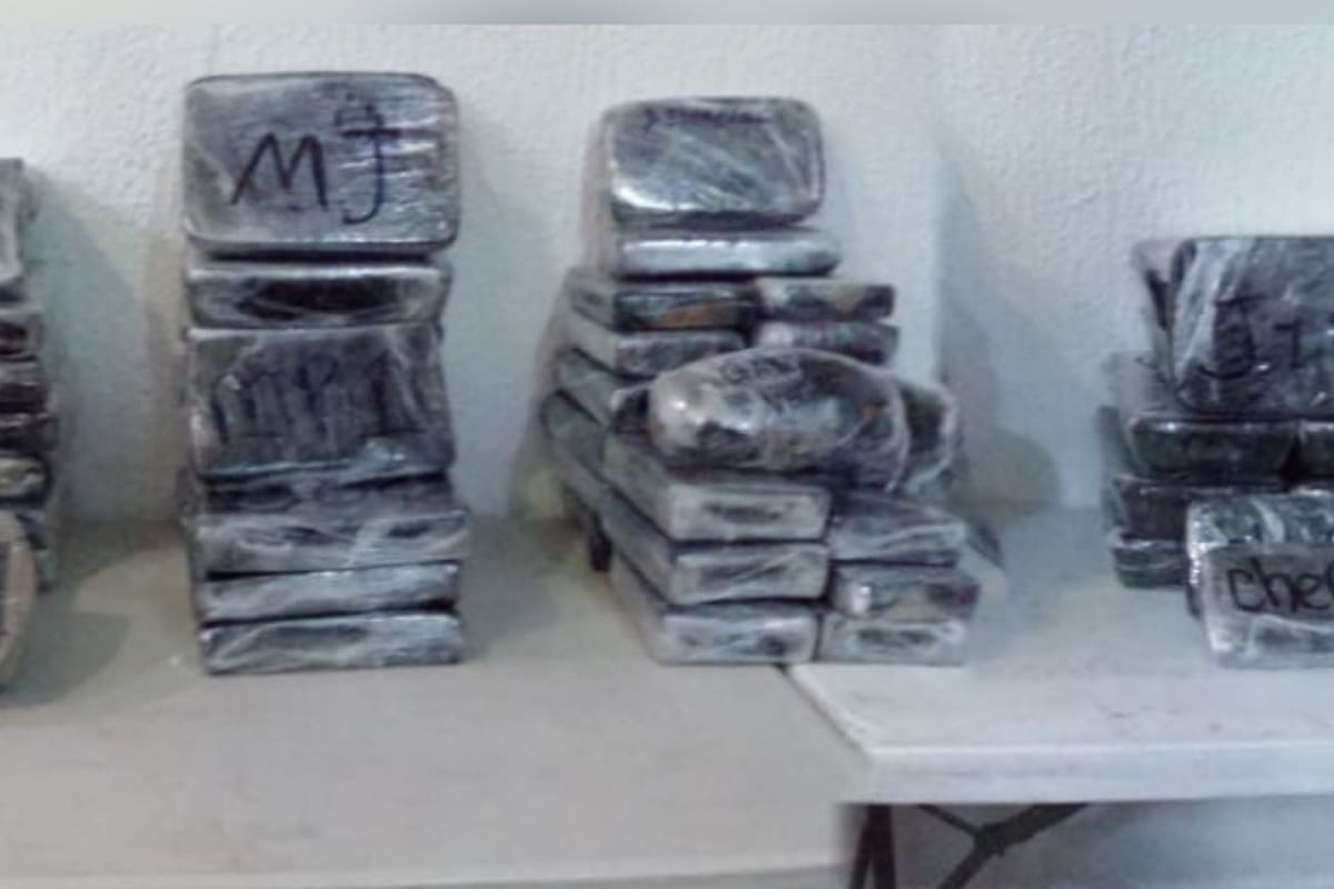 Detienen en Tecate a 3 personas con 42 kilos de fentanilo
