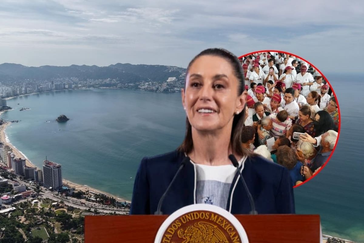Claudia Sheinbaum destaca avances en la reconstrucción de Acapulco y presenta el programa de visitas médicas ‘Salud Casa por Casa’ para adultos mayores