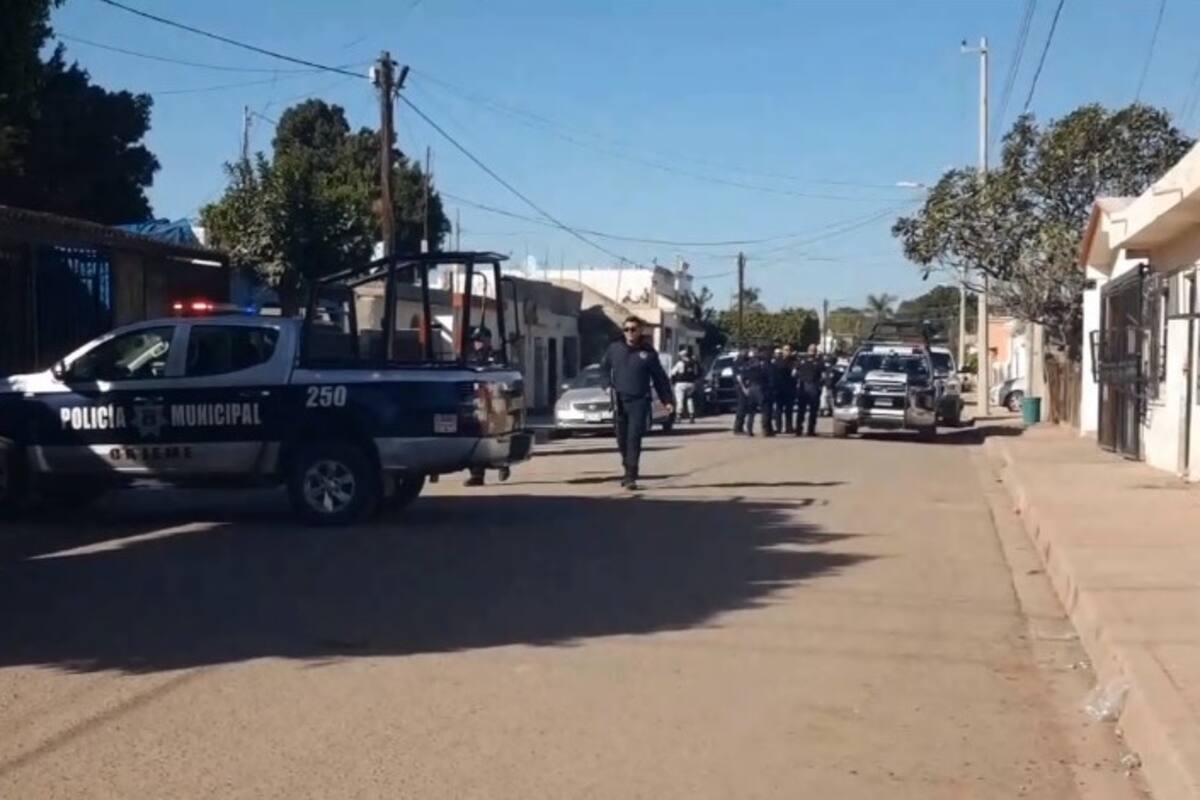 Asesinan a dos hombres en la colonia Cortinas de Ciudad Obregón