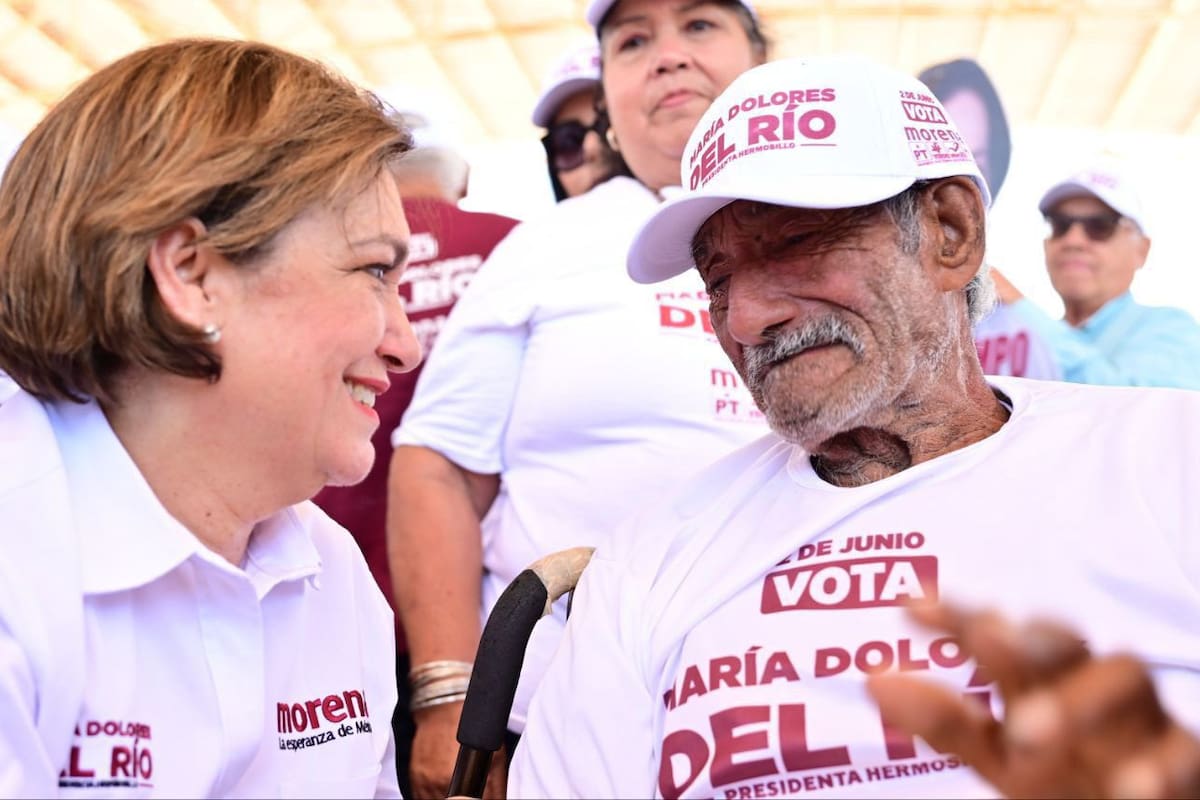 Promete María Dolores carretera de 4 carriles para Bahía de Kino