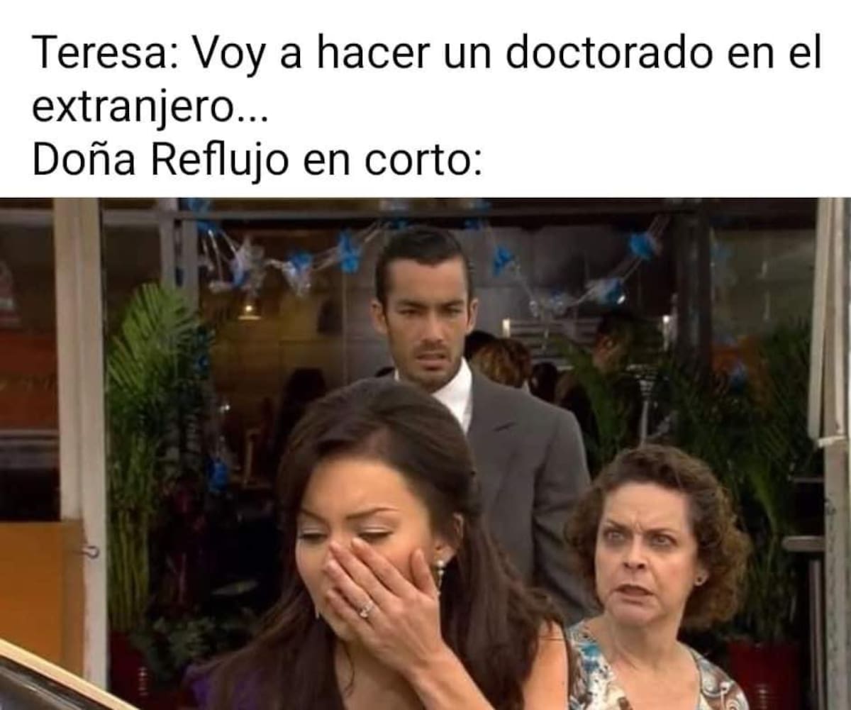 Meme de Doña Refugio.