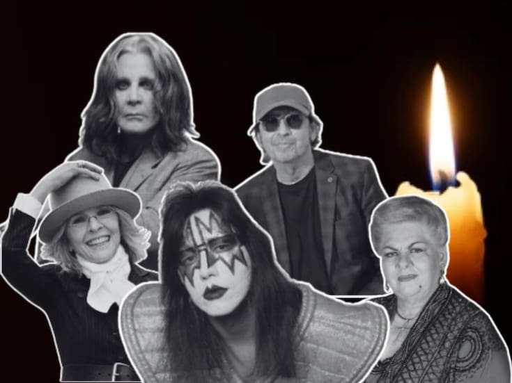Celebridades que han muerto este 2025 en México y el mundo